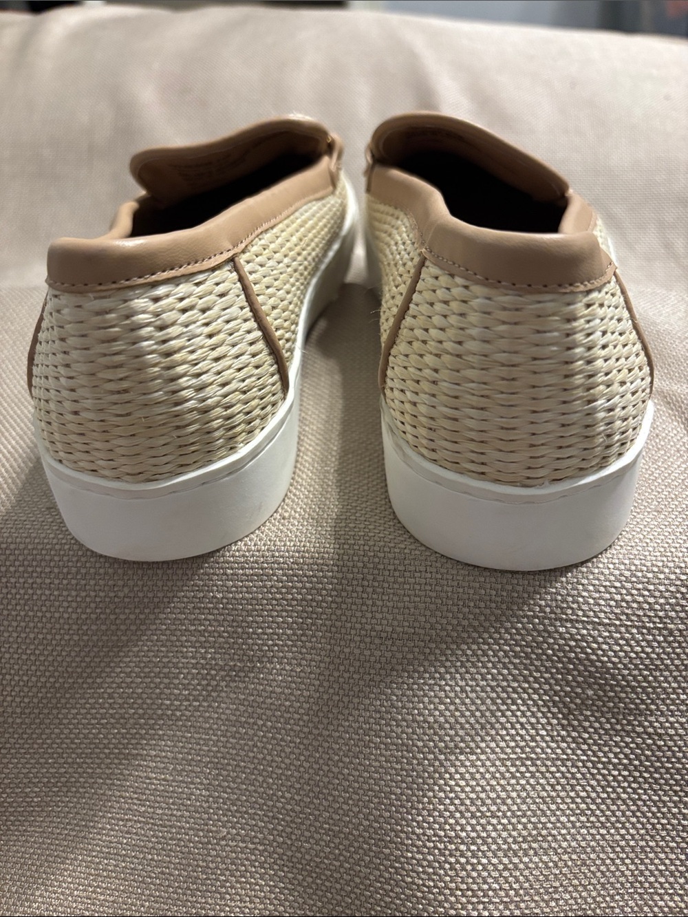 Nordstrom Rack Raffia Slip-On Loafers - Picture 7 of 8